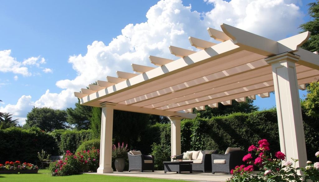 Gartenüberdachung Pergola Wetterschutz