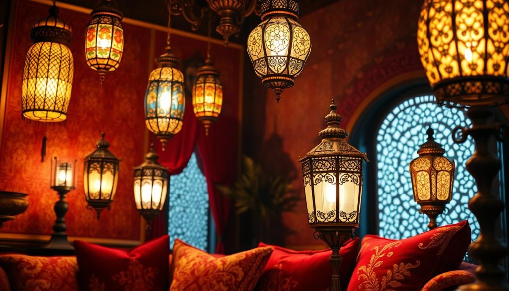 Orientalische Lampen Dekoration