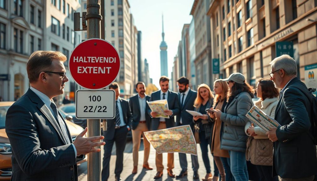 Halteverbot in Berlin verlängern Prozess