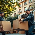 Umzugshelfer Berlin im Einsatz